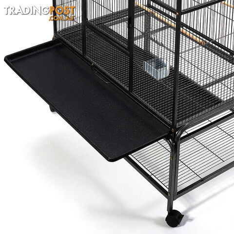 Pet Bird Cage Black Large - 140CM