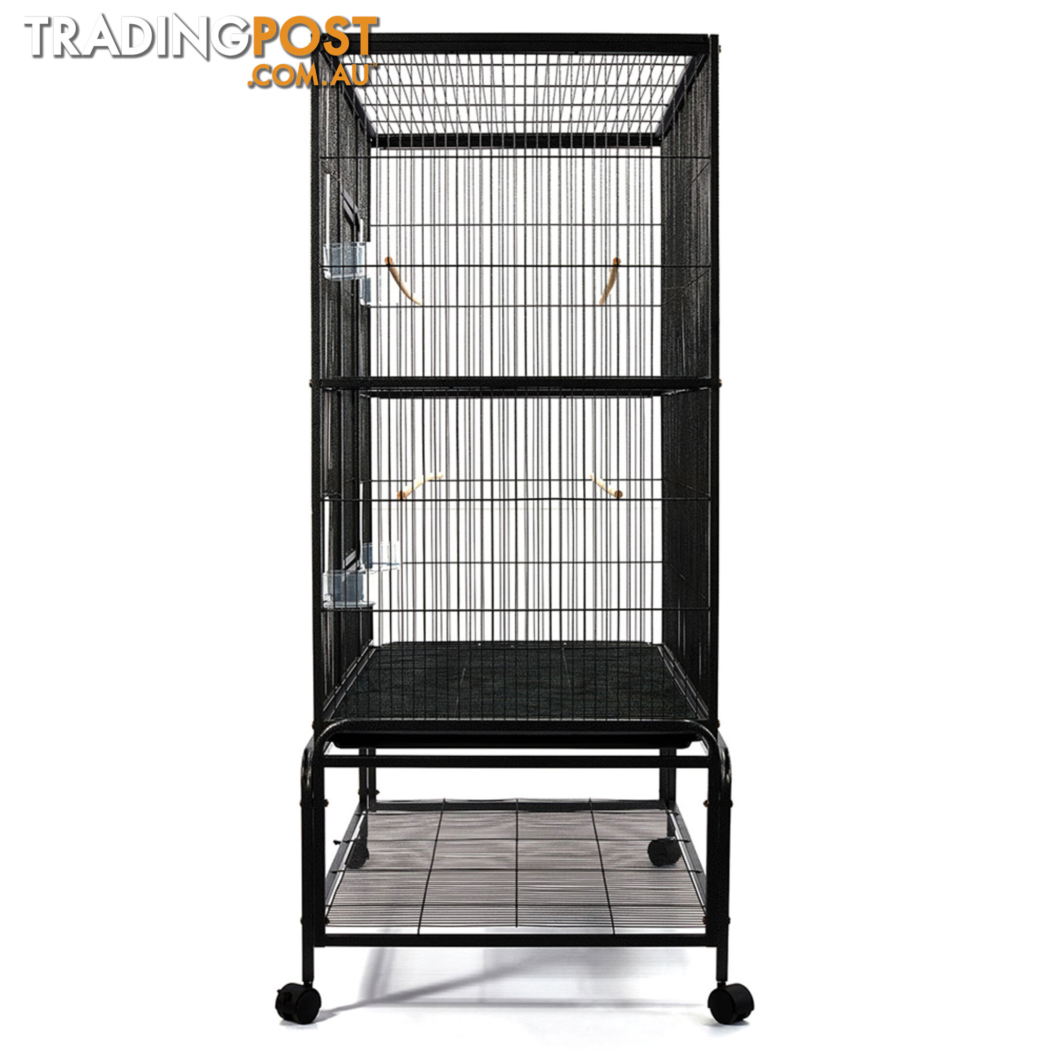 Pet Bird Cage Black Large - 140CM