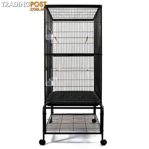 Pet Bird Cage Black Large - 140CM