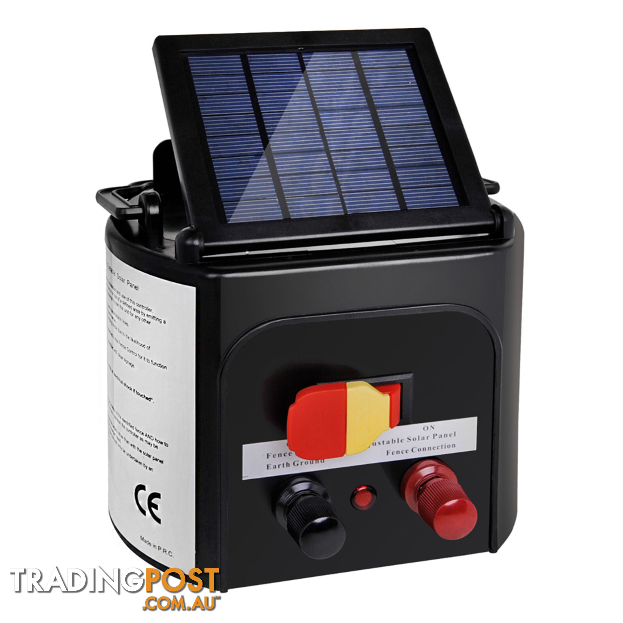 3km Solar Power Electric Fence Energiser Charger