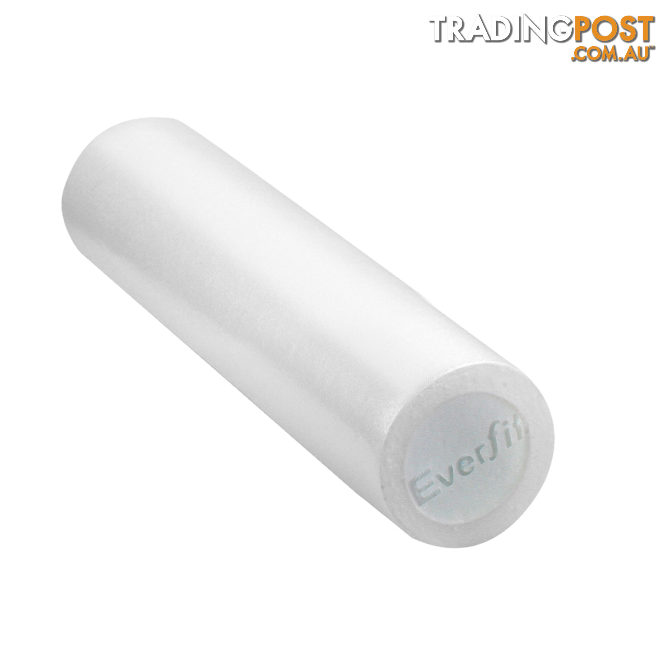 Yoga Gym Pilates EPE Stick Foam Roller White 45 x 15cm