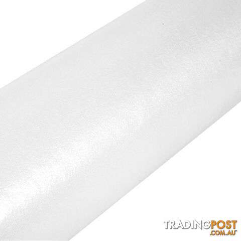 Yoga Gym Pilates EPE Stick Foam Roller White 45 x 15cm