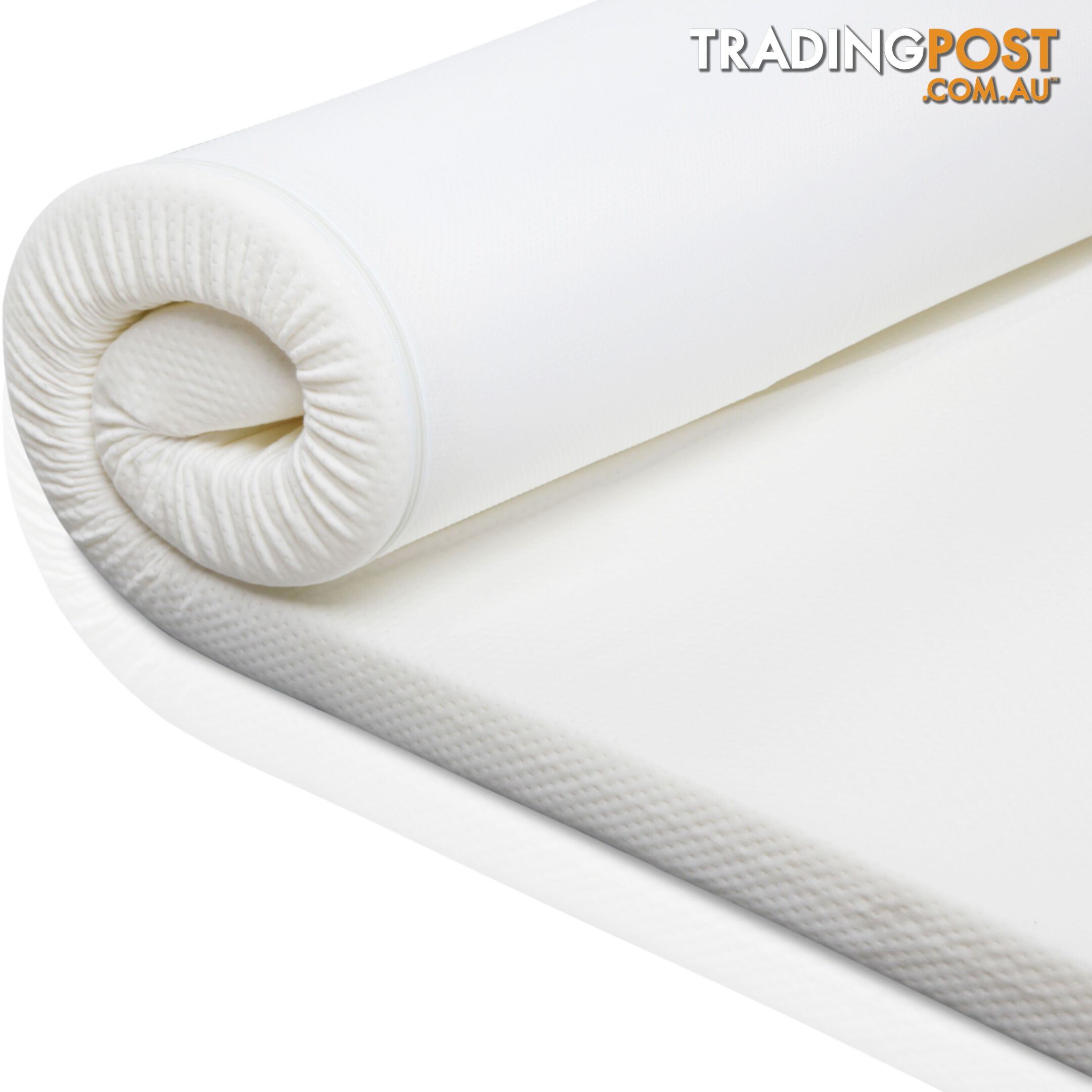 Visco Elastic Memory Foam Mattress Topper 7cm Kingle Single