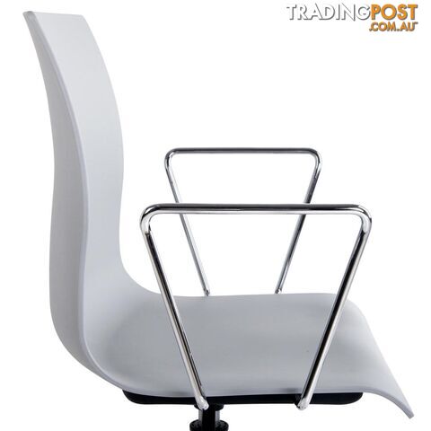 Modern Office Chair with Armrests Grey