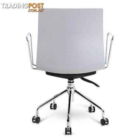 Modern Office Chair with Armrests Grey