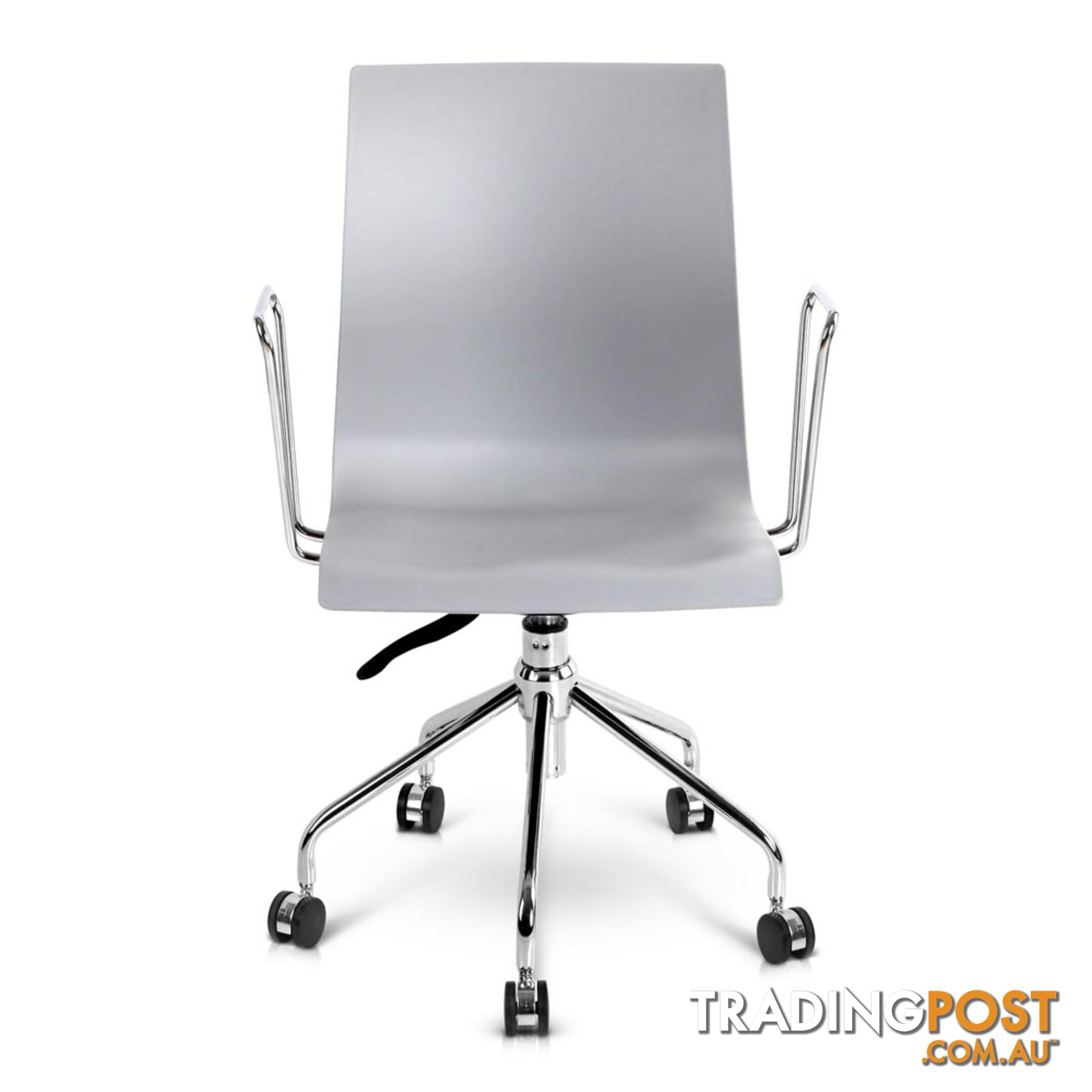 Modern Office Chair with Armrests Grey