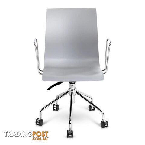 Modern Office Chair with Armrests Grey