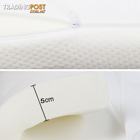 Visco Elastic Memory Foam Mattress Topper 5cm Single