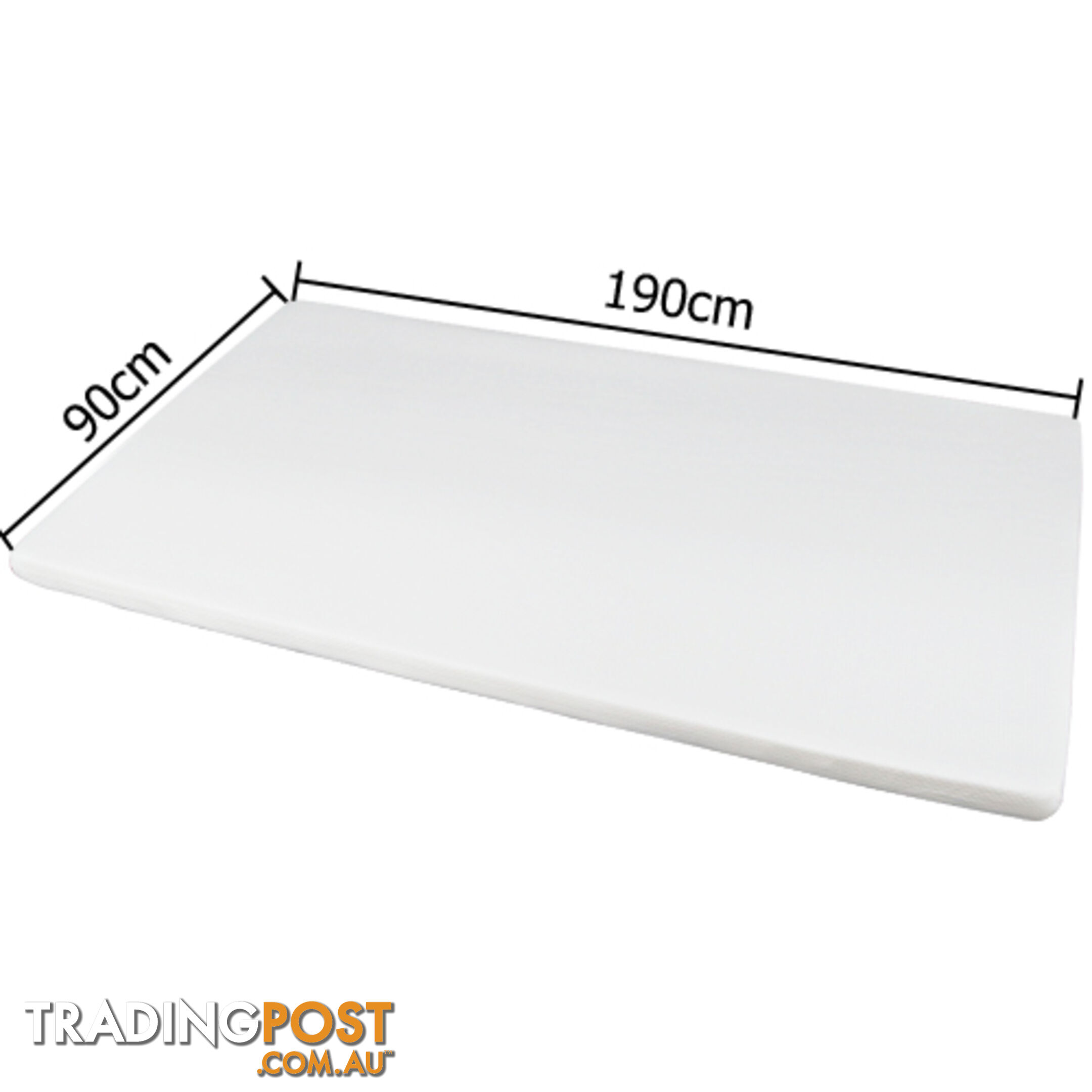 Visco Elastic Memory Foam Mattress Topper 5cm Single