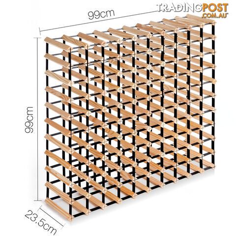 Timber Wine Rack 110 Bottles