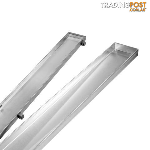Tile Insert Stainless Steel Shower Grate Drain Floor Bathroom 900mm - photo 4 of 8