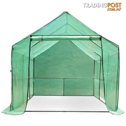 Greenhouse with Green PE Cover - 3.5M x 2M - photo 3 of 8