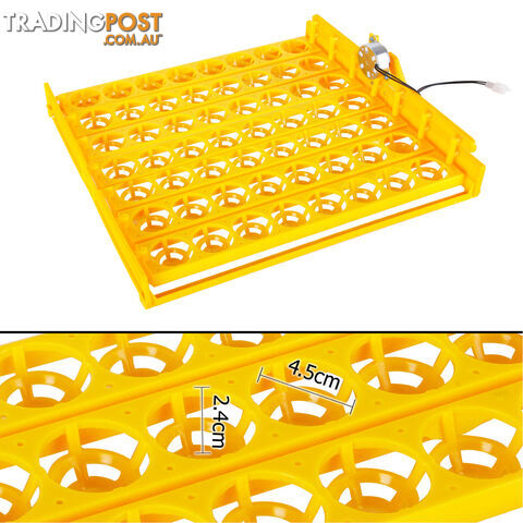 Automatic 112 Egg Incubator Yellow