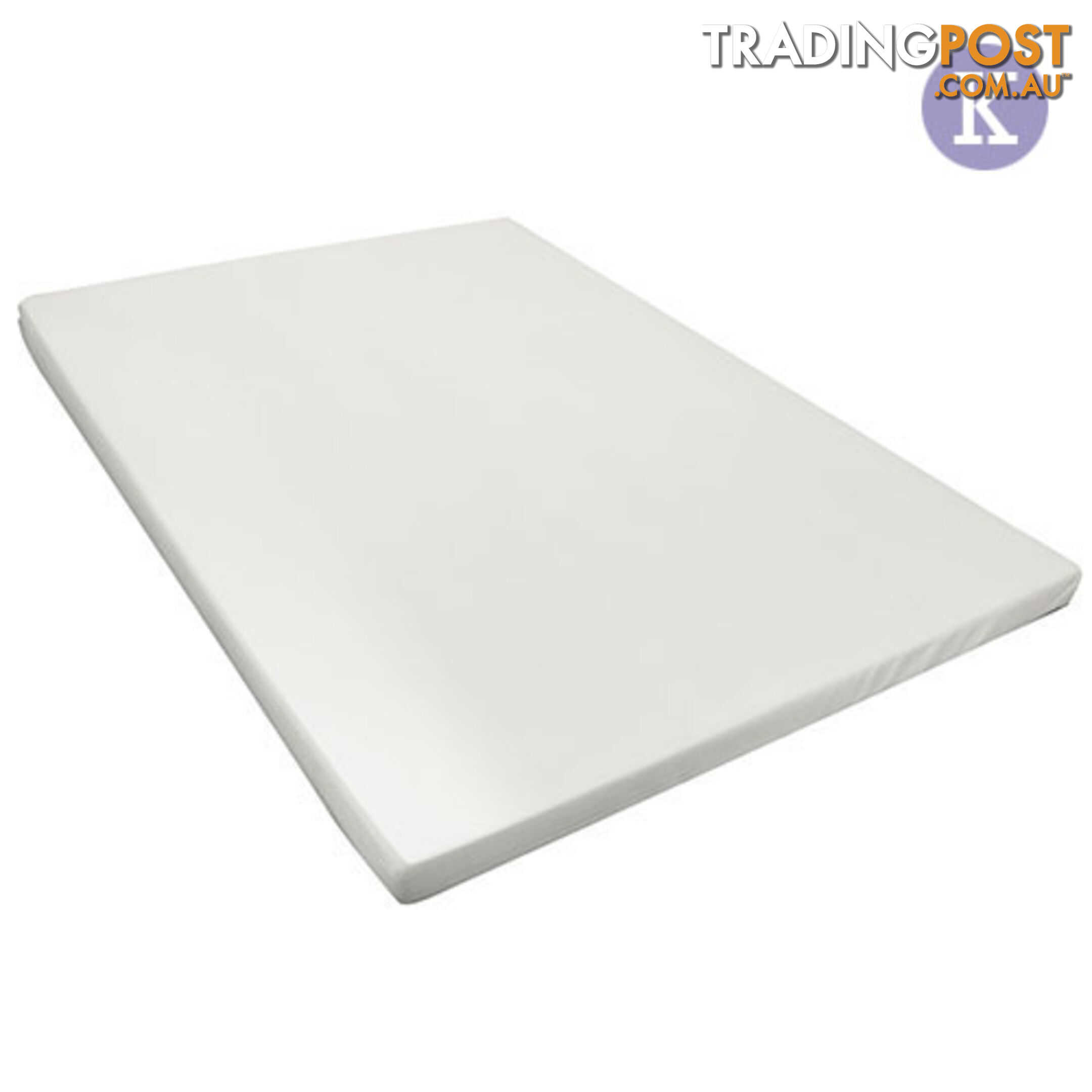 Visco Elastic Memory Foam Mattress Topper 8cm King