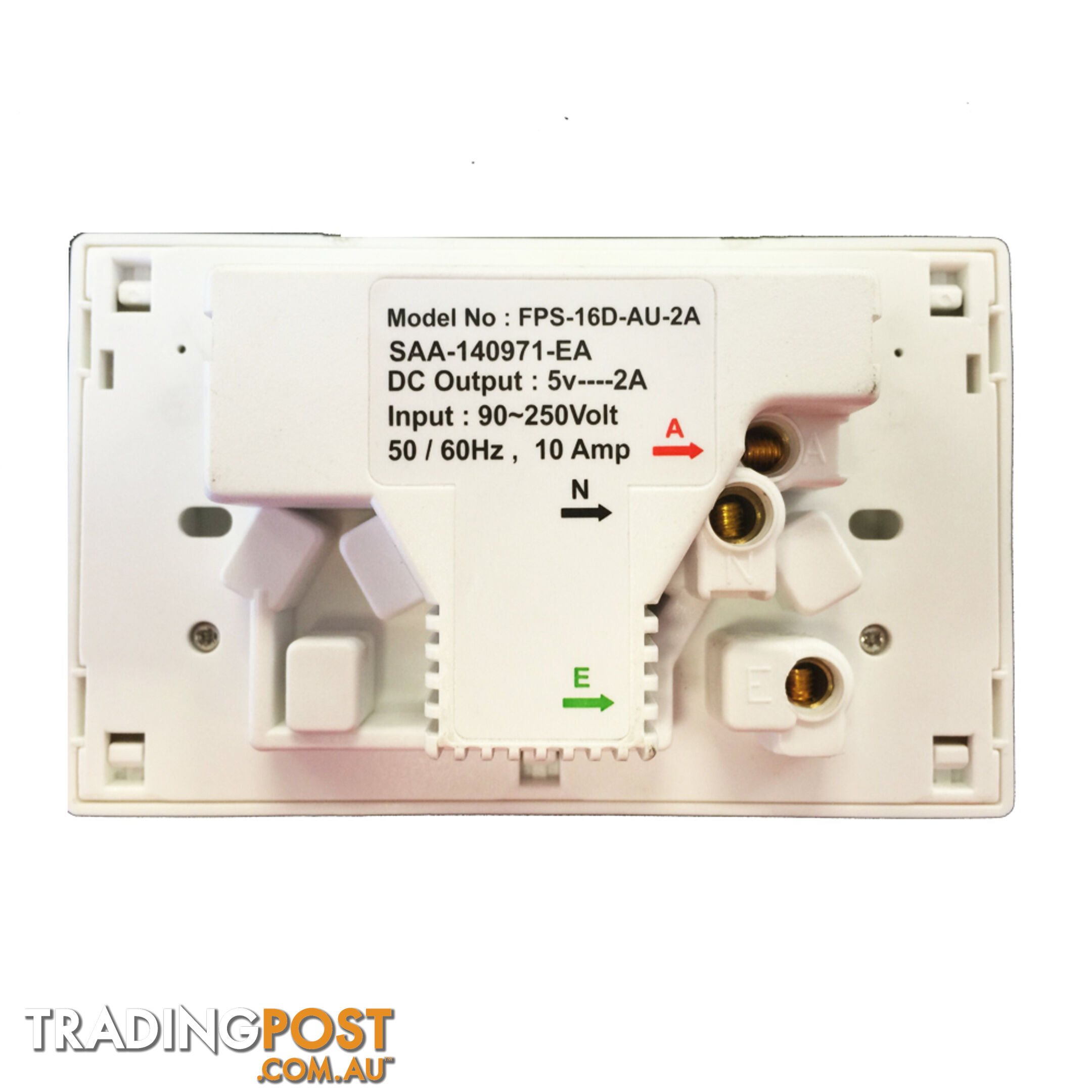 10A Double Australian USB Power Point Power Supply Wall Plug 2 Socket Switch