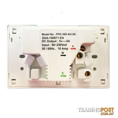 10A Double Australian USB Power Point Power Supply Wall Plug 2 Socket Switch