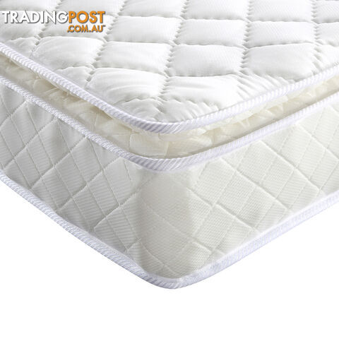 Pillow Top Pocket Spring Mattress 22cm Queen