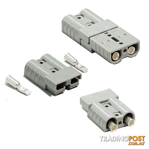 10X Premium Anderson Style Plug 50AMP Exterior Connector DC Power SOLAR CARAVAN - photo 3 of 4