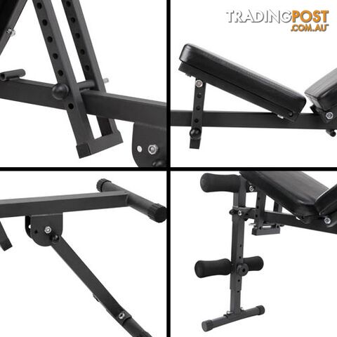 FID Flat Adjustable Bench 150Kg