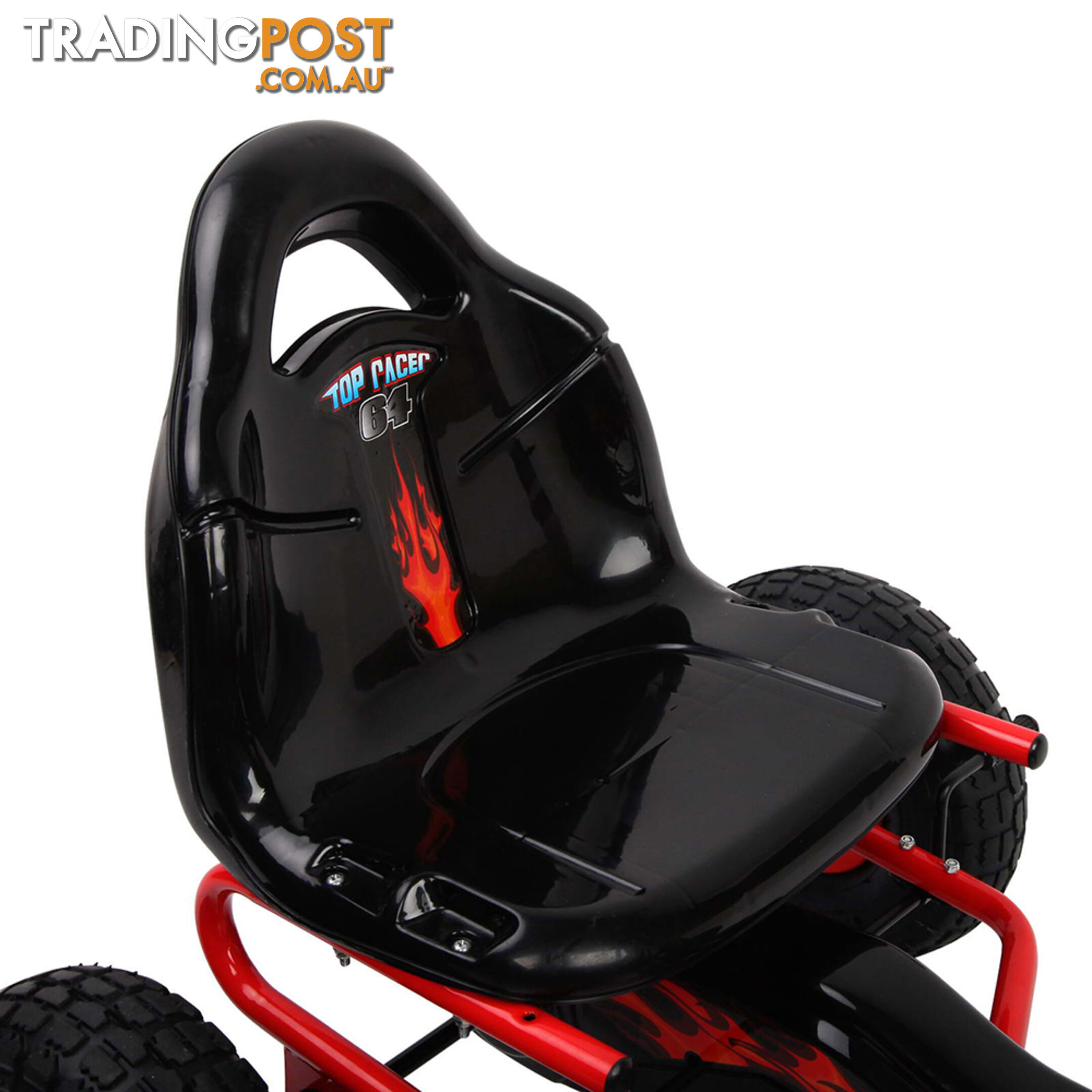 Kids Pedal Go Kart - Red