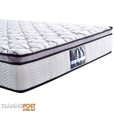 Cool Gel Memory Foam Euro Top Pocket Spring Mattress Queen - photo 3 of 7