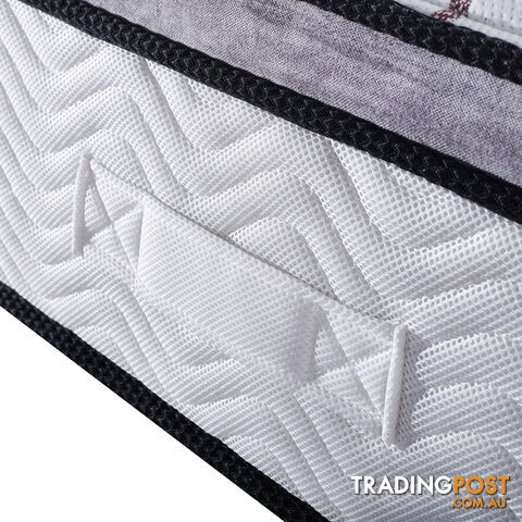 Cool Gel Memory Foam Euro Top Pocket Spring Mattress Queen - photo 5 of 7