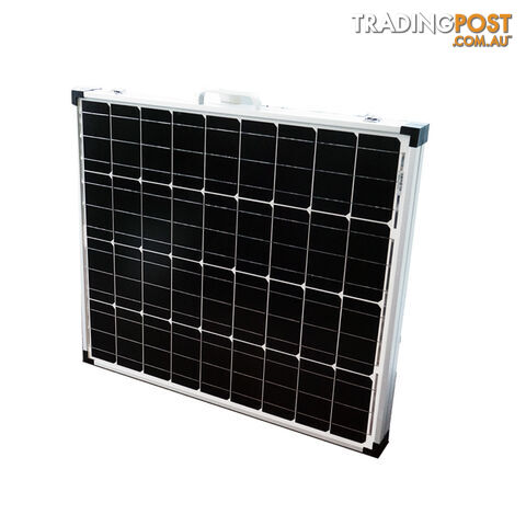 New 12V 160W Solar Folding Panel Kit Caravan Boat Camping Power Mono Charging