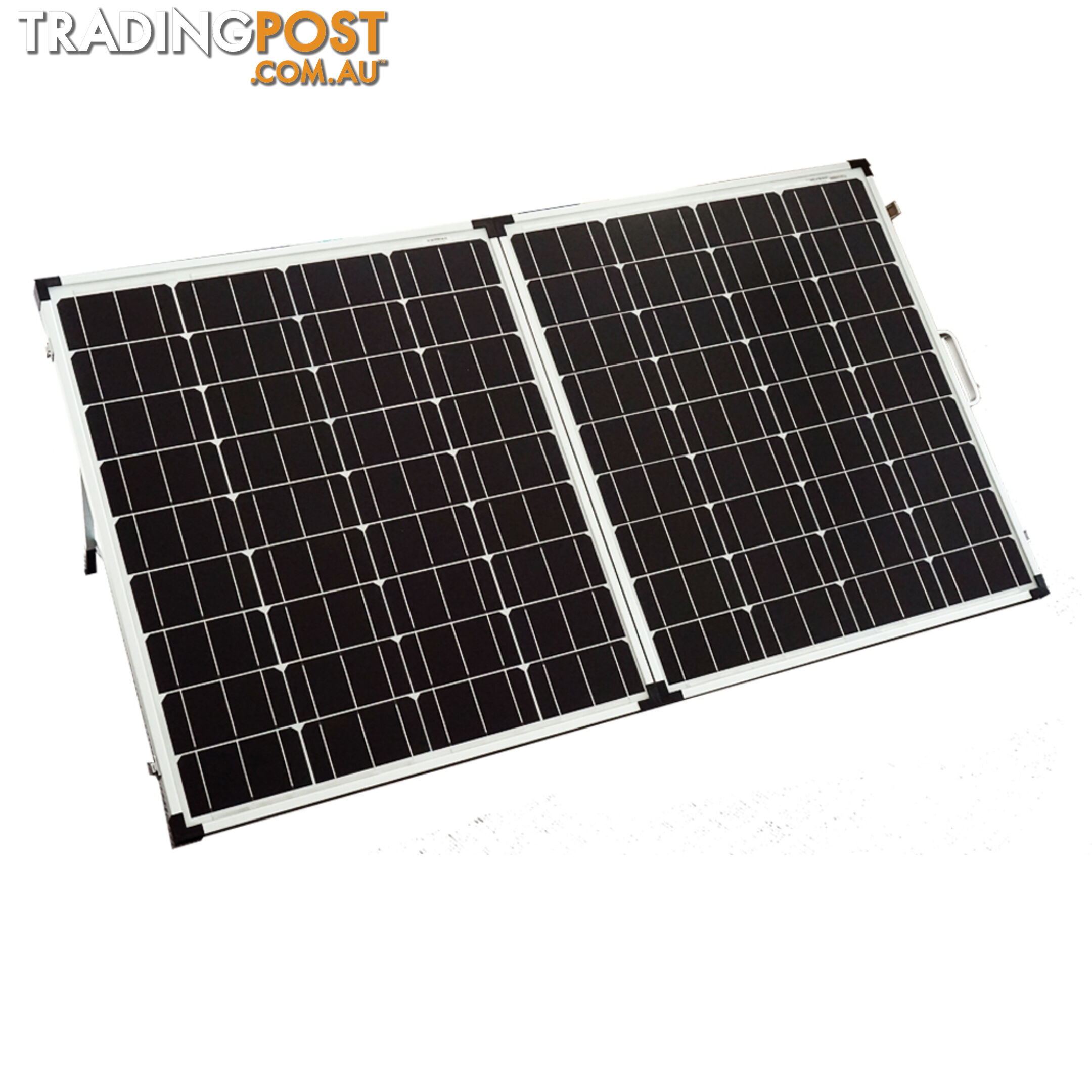 New 12V 160W Solar Folding Panel Kit Caravan Boat Camping Power Mono Charging