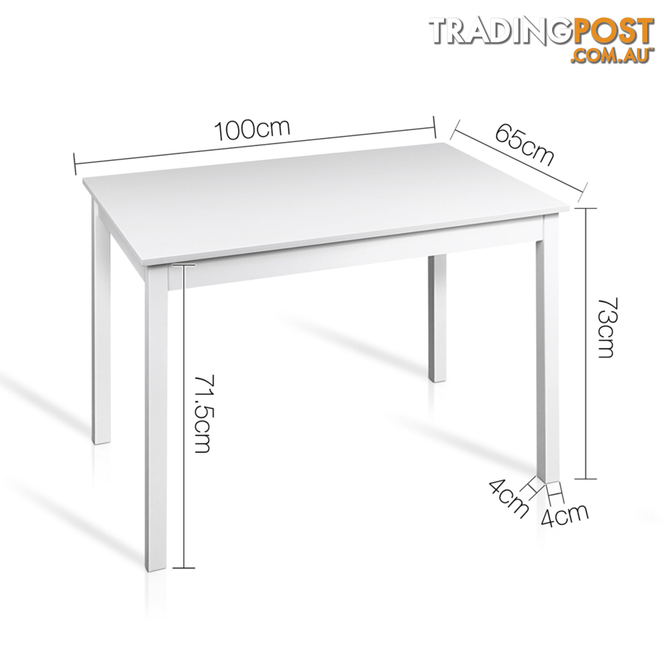 5PC Solid Pine Dining Set