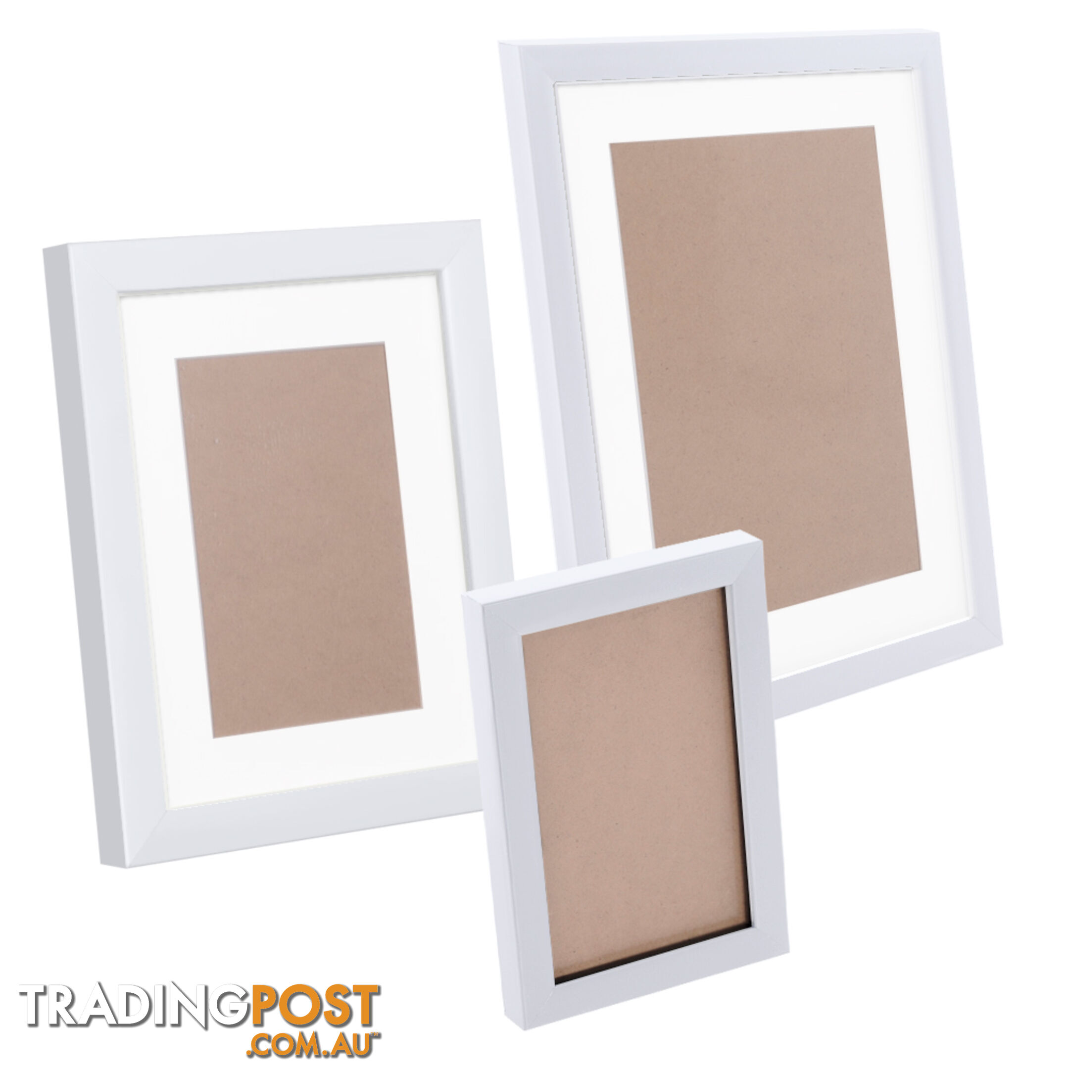 23 pcs Photo Frames Set Wall White