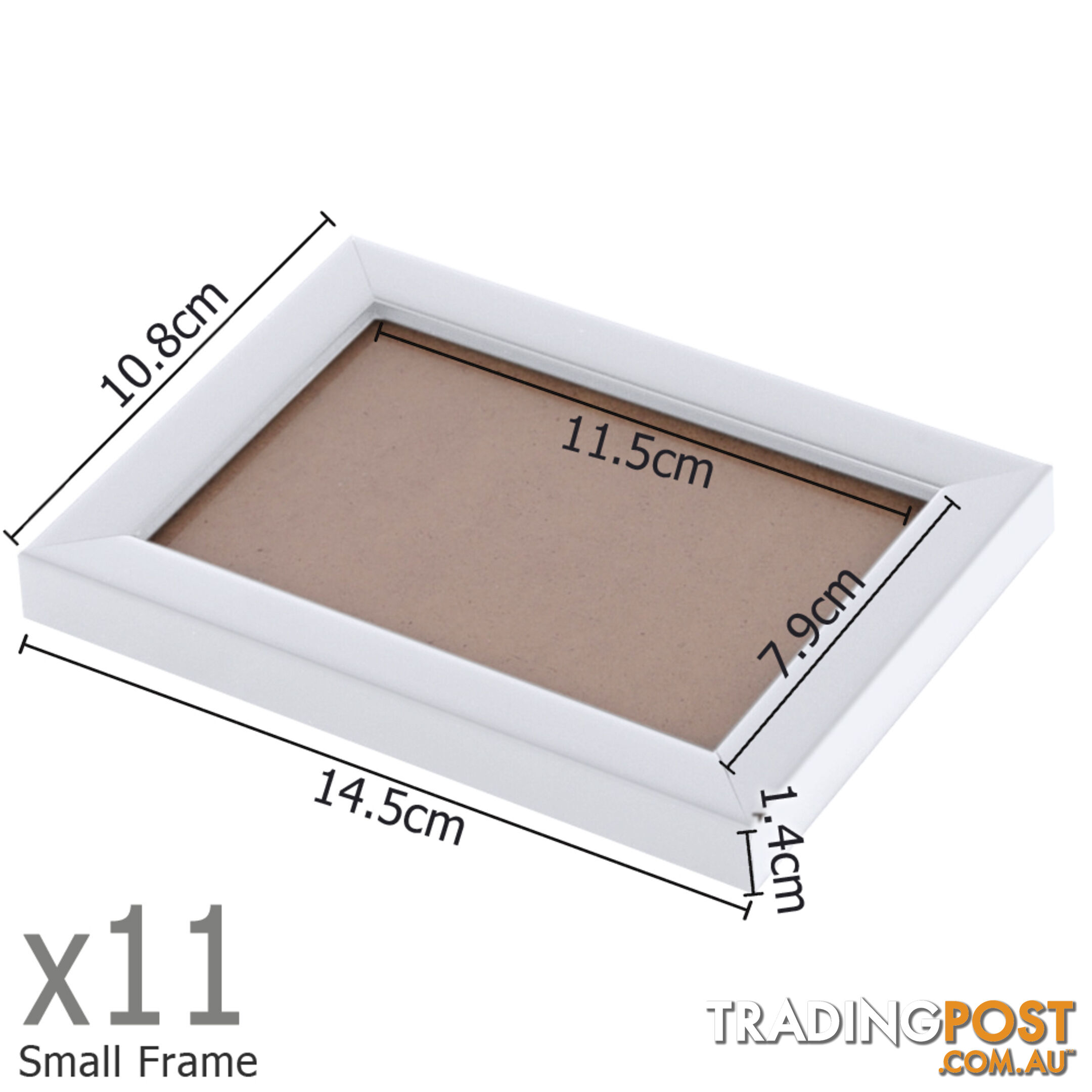 23 pcs Photo Frames Set Wall White