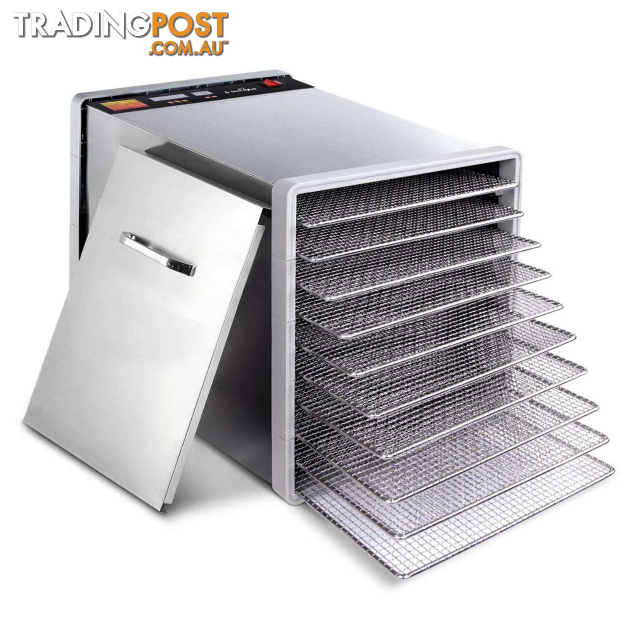 Stainless Steel Food Dehydrator _ÑÐ 10 Trays