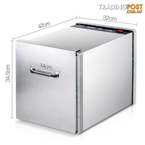 Stainless Steel Food Dehydrator _ÑÐ 10 Trays