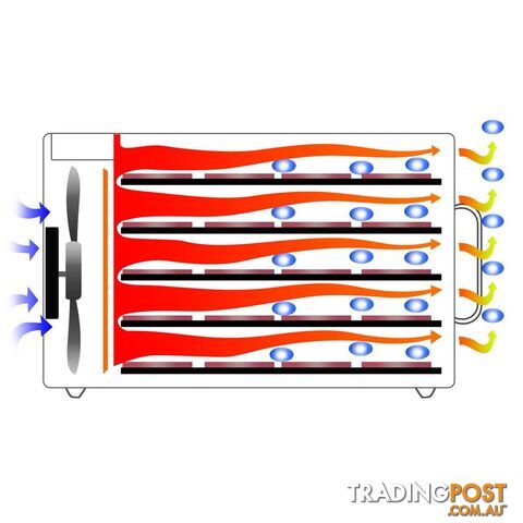 Stainless Steel Food Dehydrator _ÑÐ 10 Trays