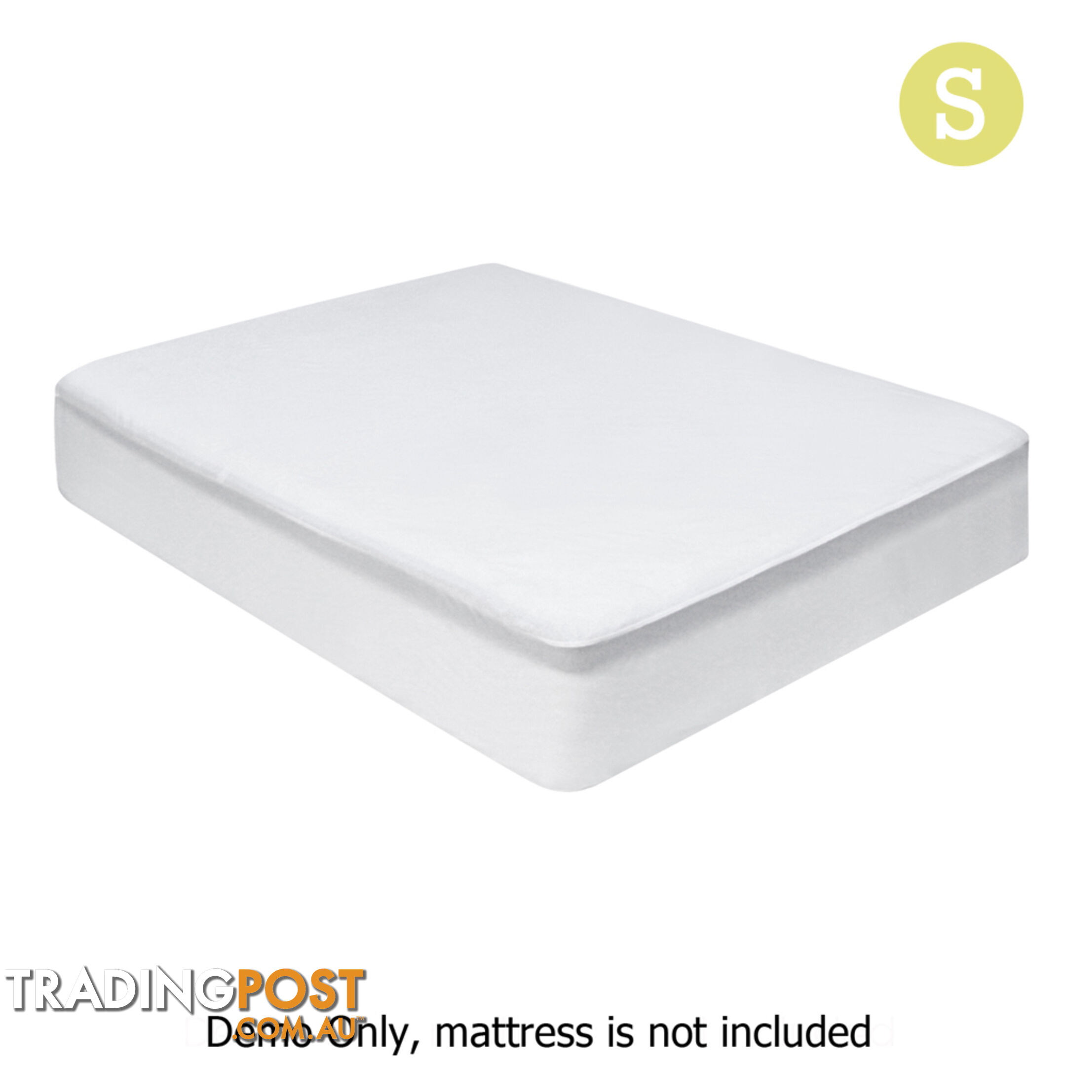 Waterproof Bamboo Mattress Protector - Single