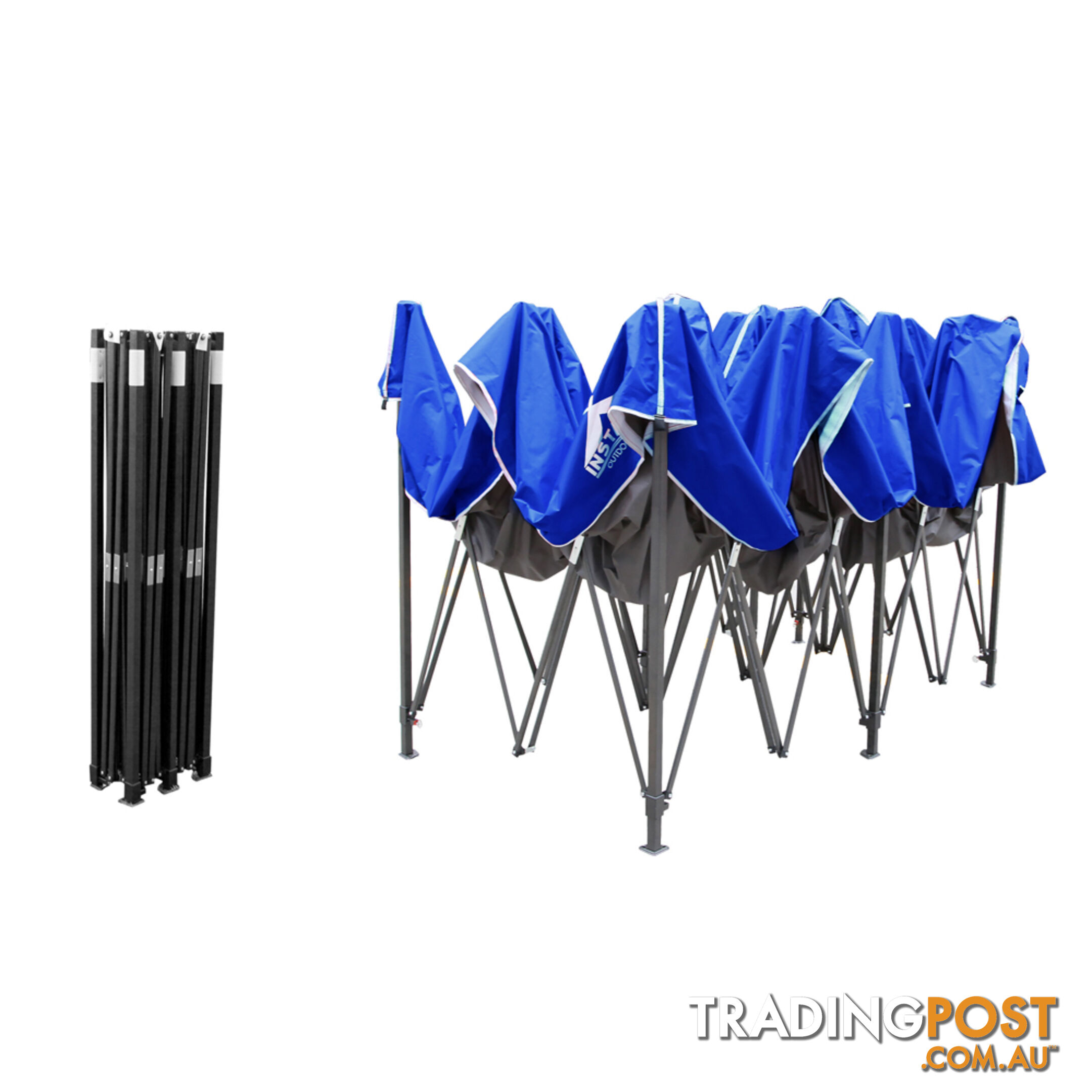 3X6 Pop Up Gazebo - Blue