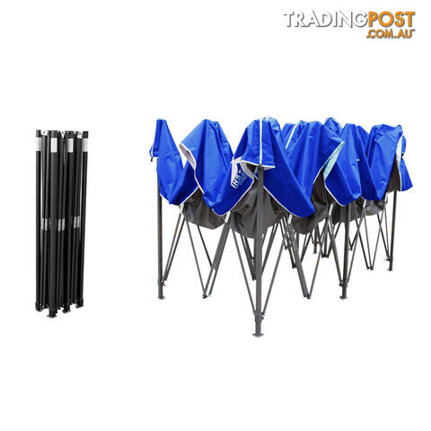 3X6 Pop Up Gazebo - Blue