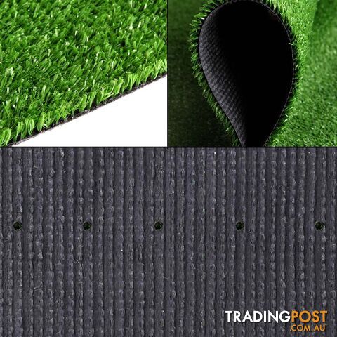 Artificial Grass 10 SQM Polypropylene Lawn Flooring 1X10M Green