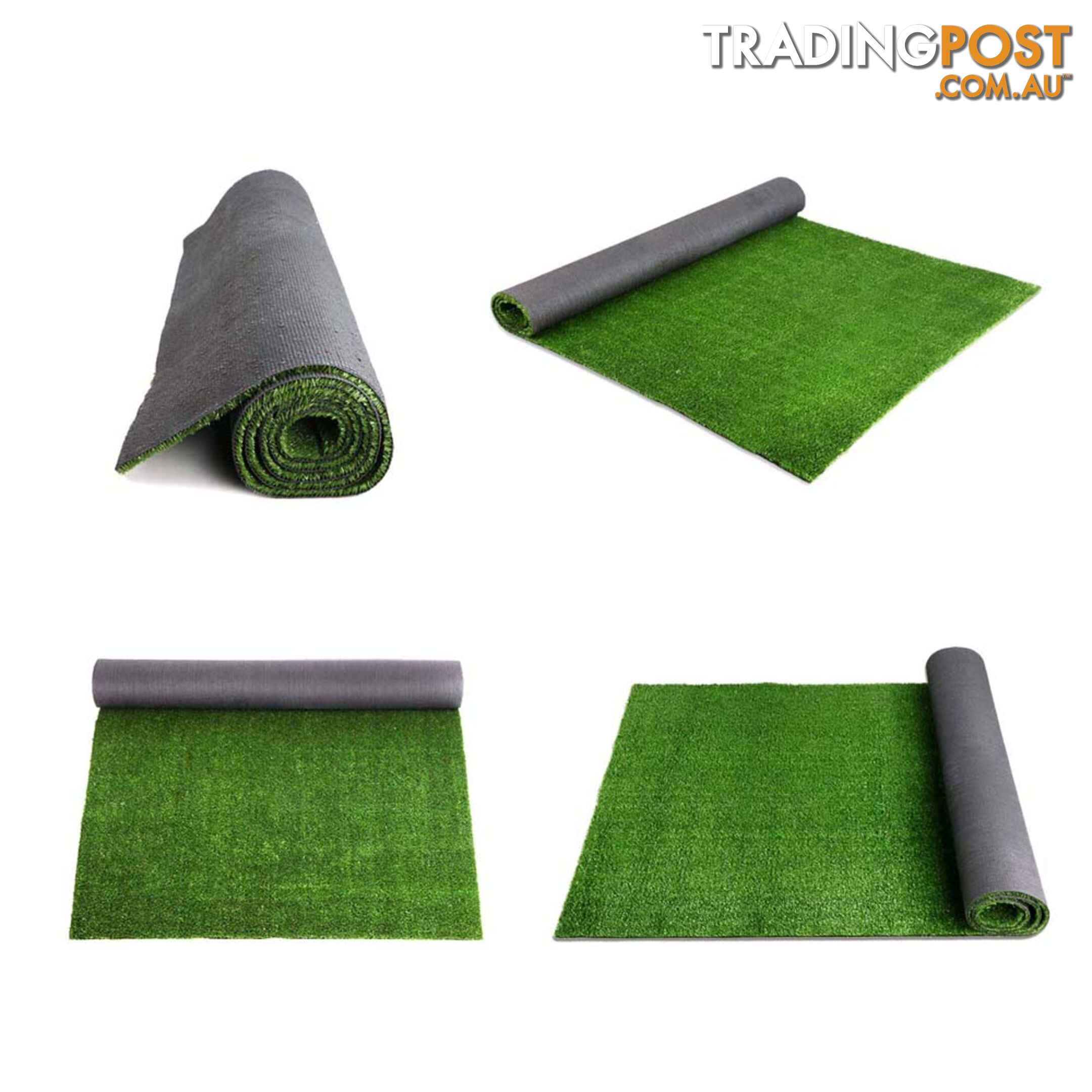 Artificial Grass 10 SQM Polypropylene Lawn Flooring 1X10M Green