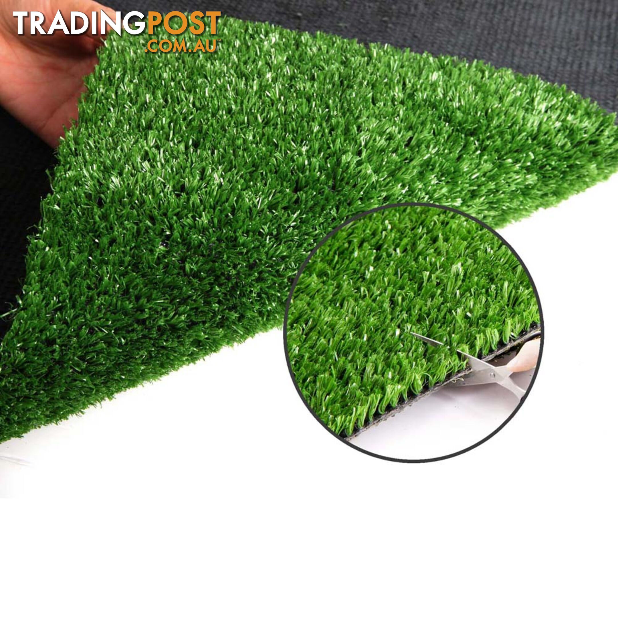 Artificial Grass 10 SQM Polypropylene Lawn Flooring 1X10M Green