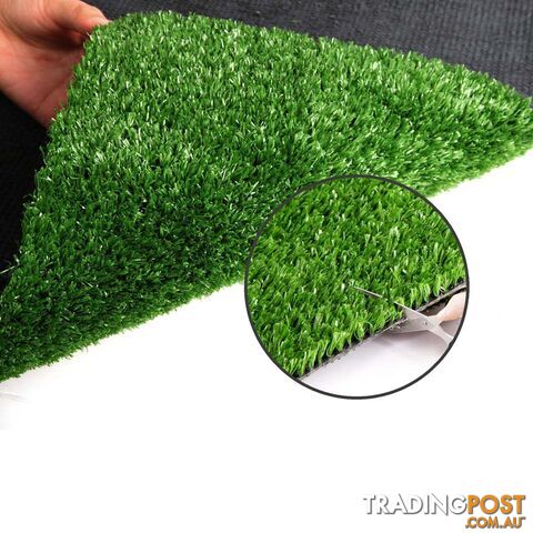 Artificial Grass 10 SQM Polypropylene Lawn Flooring 1X10M Green