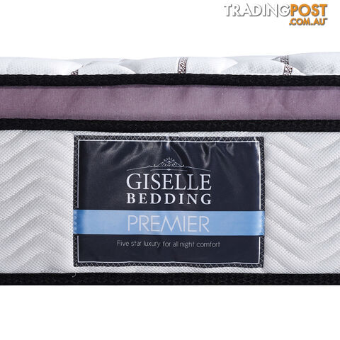 Cool Gel Memory Foam Euro Top Pocket Spring Mattress Double