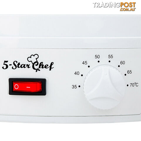 5 Trays Food Dehydrator White