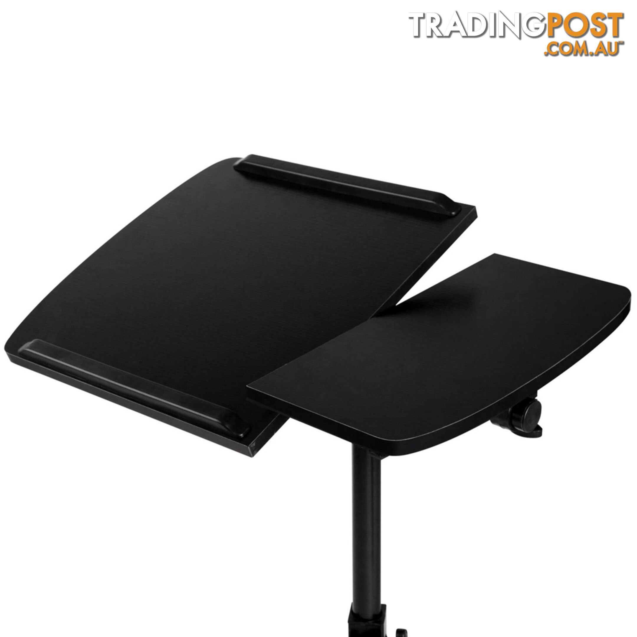 Rotating Mobile Laptop Adjustable Desk Black