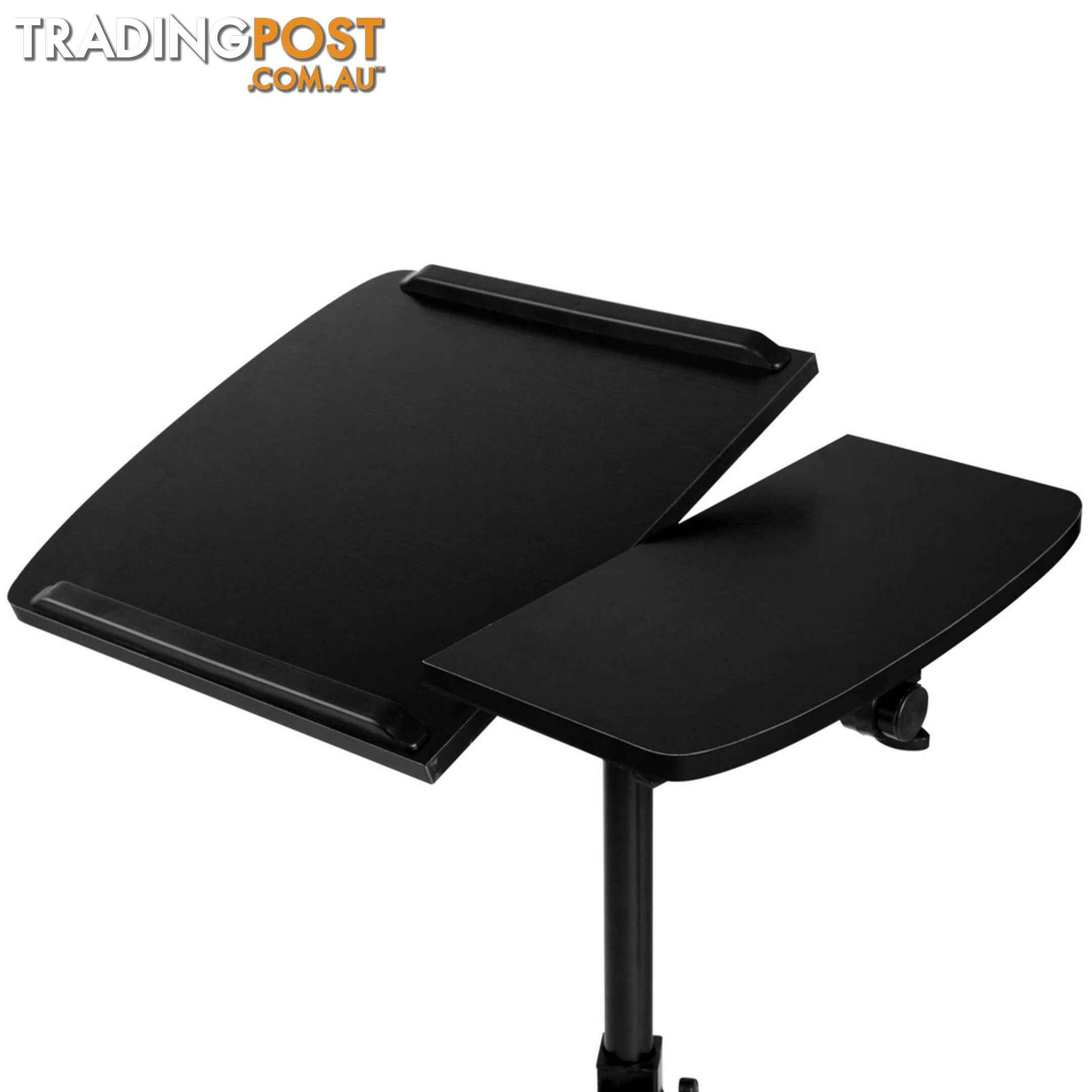 Rotating Mobile Laptop Adjustable Desk Black