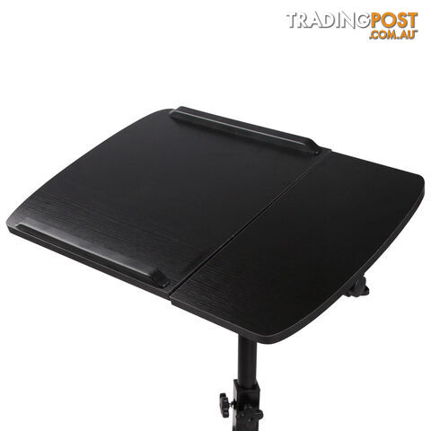 Rotating Mobile Laptop Adjustable Desk Black