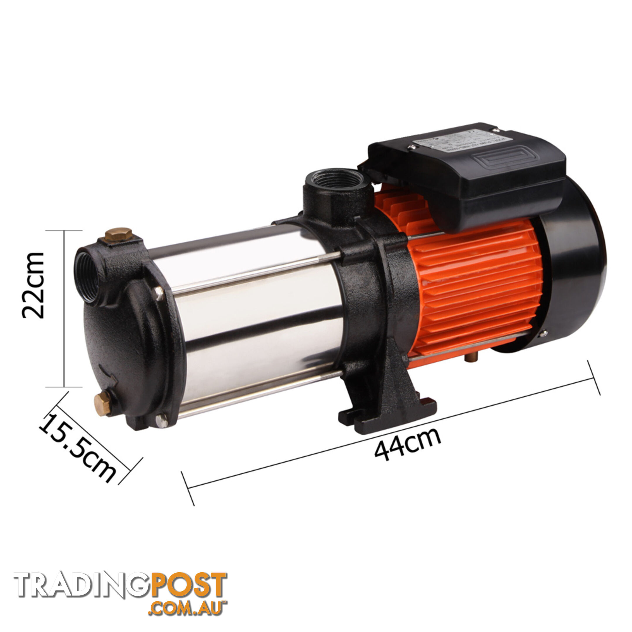 5 Stages Stainless Steel Pressure Pump 1800W 12600L/H