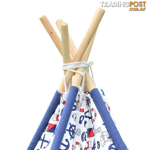 5 Poles Teepee Tent w/ Storage Bag