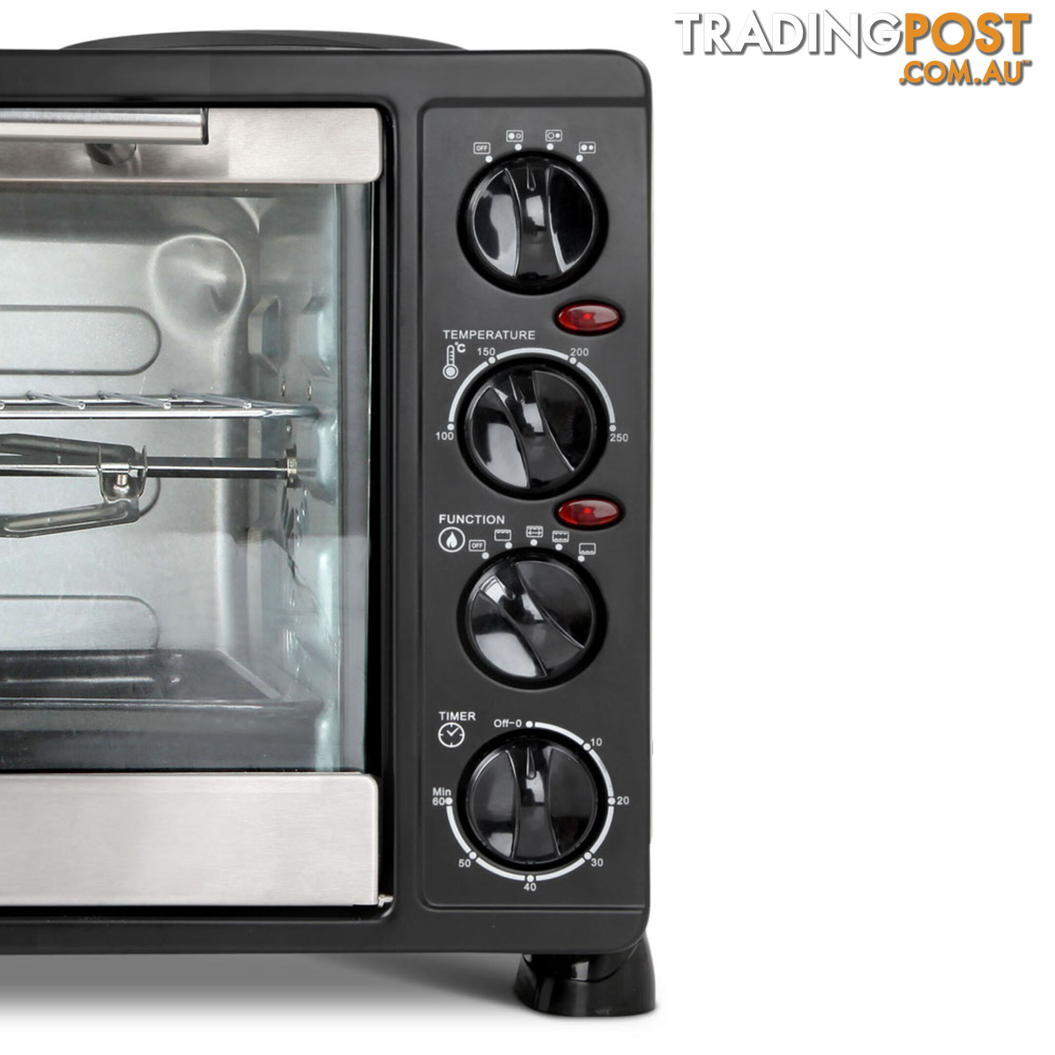 34L Benchtop Convection Oven with Twin Hot Plate