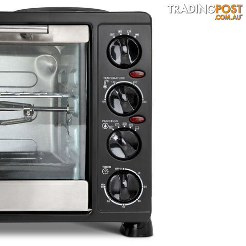 34L Benchtop Convection Oven with Twin Hot Plate